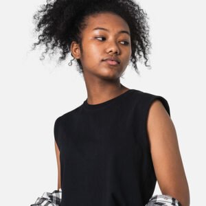 Cotton Top And Cubed Shirt