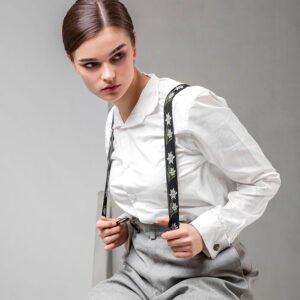 Classic Gray Suit & Accessory